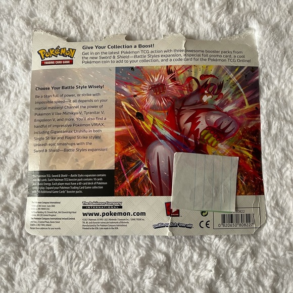 NWT Pokémon Sword Shield Jolteon Trading Card Hame - Picture 4 of 4